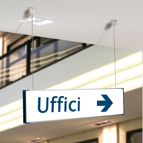 cartello per segnaletica a sospensione cartello per segnaletica a sospensione