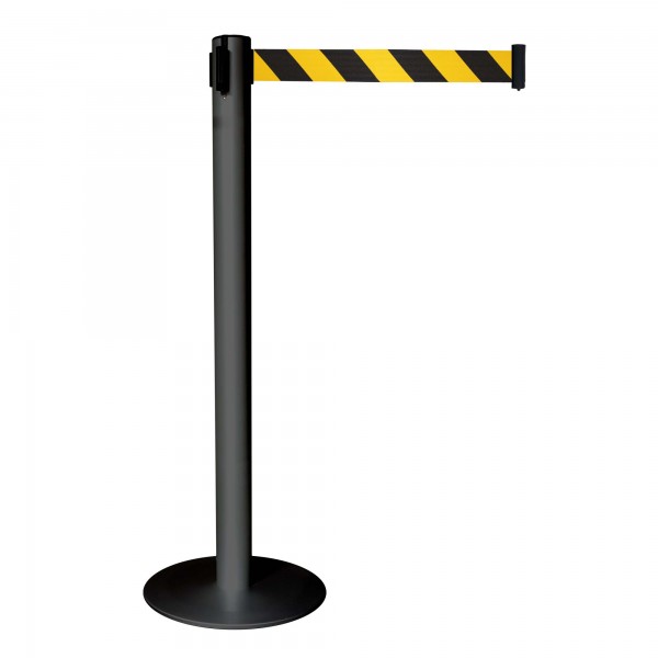 Colonnina eliminacode con sistema a nastro