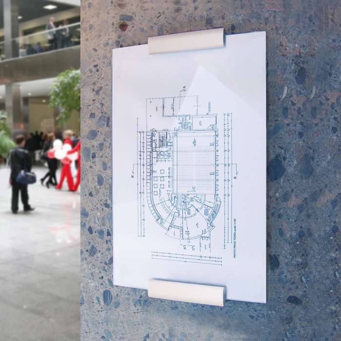 VSafety, cartello di sicurezza a forma di freccia d'ingresso a destra, 300 x 100 cm, vinile autoadesivo