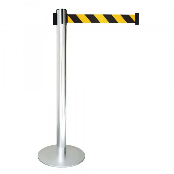 colonnina segnapercorso con nastro