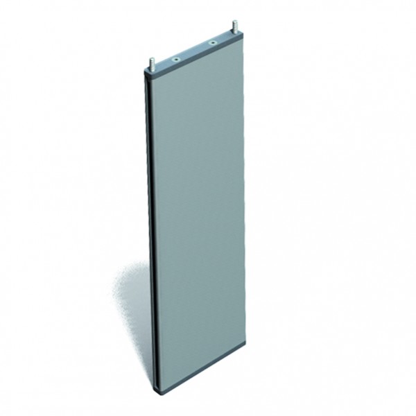profilo in alluminio per fissaggio pannelli a soffitto parete e a bandiera