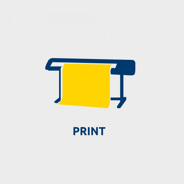 Printing on polyester fabric - double-sided 3000x1000mm Printing on polyester fabric - double-sided 3000x1000mm