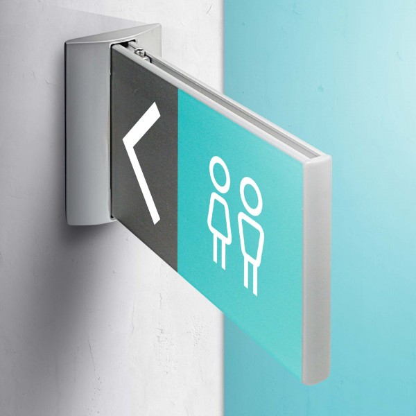 staffa fissaggio a bandiera o soffitto 