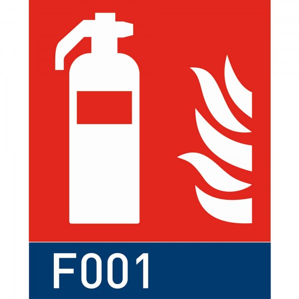 segnaletica di sicurezza in alluminio, sospesa