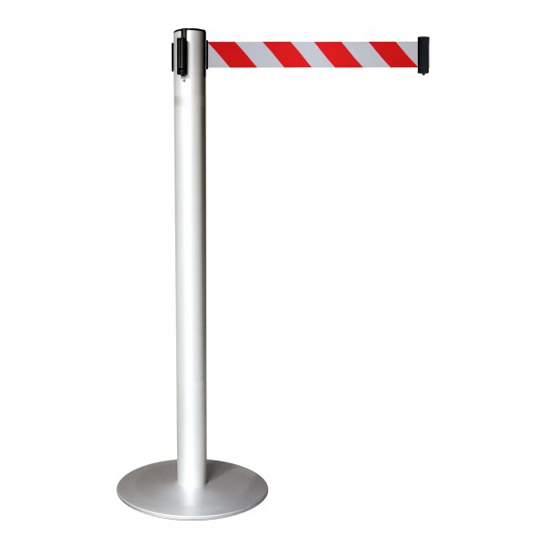 Colonnina eliminacode con sistema a nastro