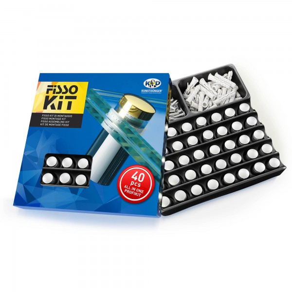 Fisso Mix alu - kit 40 pz